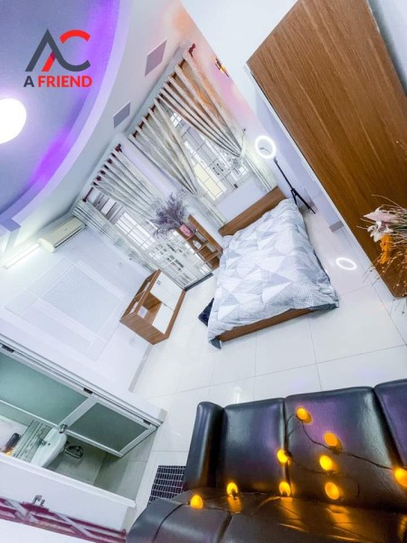 Cho thuê căn hộ dịch vụ giá rẻ ở Phường 15 Tân Bình., 25m2