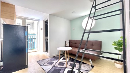 Duplex ban công Full nội thất tại Lê Văn Lương Quận 7, 25m2