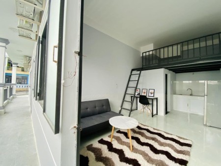 Phòng trọ có gác mới xây ở gần Etown Cộng Hòa, 25m2