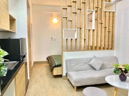 Căn hộ vách ngăn Full nội thất gần Lotte Quận 7, 30m2