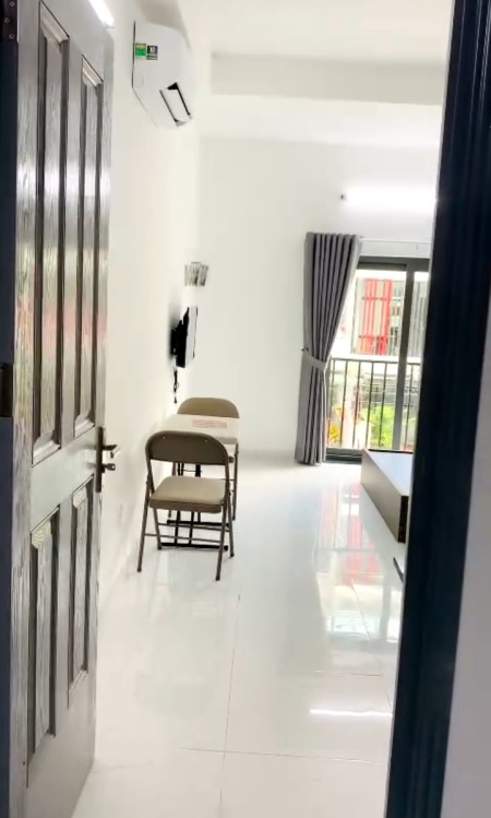Studio bancon máy giặt riêng ngay Lê Thị Chợ gần khu Lacasa Q7, 30m2