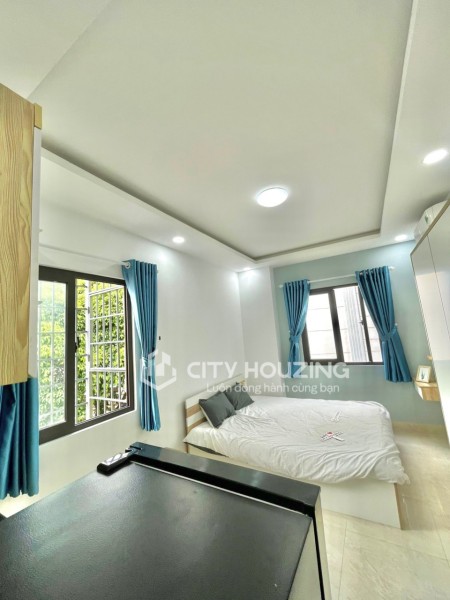 CĂN HỘ STUDIO CAO CẤP FULL NỘI THẤT 2 CỬA SỔ HƯỚNG TRỜI 26mv - Phường 17, GÒ VẤP, 26m2