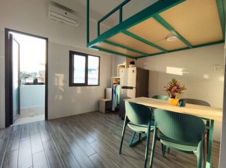 DUPLEX bancon full NT gần LOTTE, ĐH TDT, RMIT Q7, 35m2