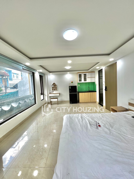 Cho thuê căn hộ full nội thất ngay chợ Căn Cứ, gần ngã 5 Chuồng Chó - Gò Vấp, 35m2