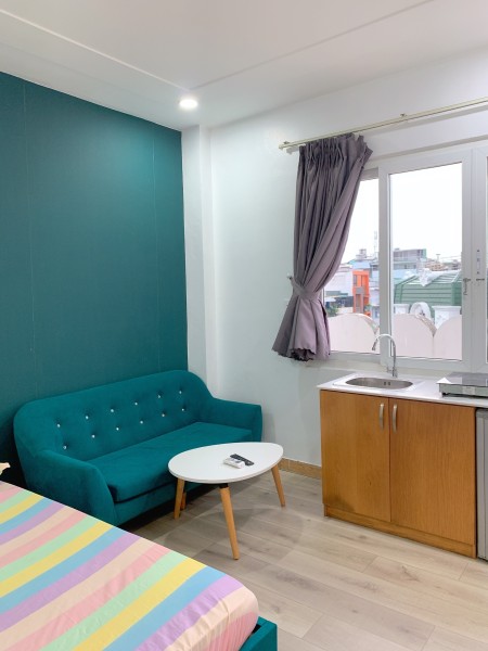 Căn hộ Studio full nt ngay vòng xoay Trung Sơn_Gần đh TDTU, NTT, Lotte mart q7, 30m2