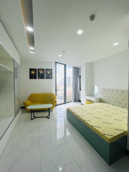 Studio bancon full NT máy giặt riêng gần LOTTE, ĐH TDT RMIT Q7, 35m2