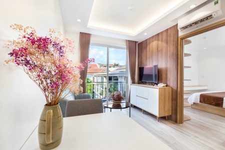 Căn hộ dịch vụ 1PN full nt ngay Khu Phú Mỹ Hưng, 40m2