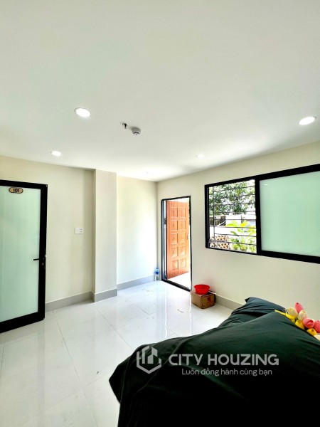 CĂN HỘ STUDIO NỘI THẤT MỚI BALCON SIÊU RỘNG - NGAY CHỢ XÓM MỚI, Phường 11, GÒ VẤP, 28m2