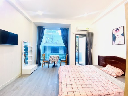 STUDIO BAN CÔNG | CỬA KÍNH THOÁNG DƯƠNG BÁ TRẠC Q8, 35m2