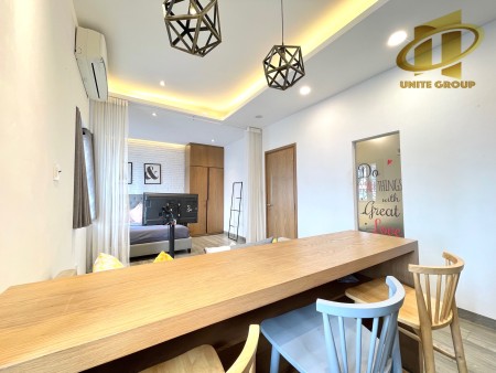 CĂN HỘ FULL NỘI THẤT CHỈ TÍNH ĐIỆN_ĐH UFM_CRESCENT MALL_BIG C QUẬN 7, 35m2