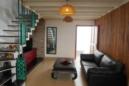 CHDV full nội thất , bancol-cửa sổ ngay cầu Kênh tẻ Quận 7, 35m2