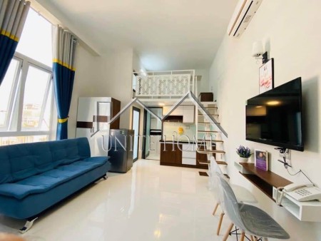 Căn hộ Duplex-cửa sổ thoáng-Full nội thất-trung tâm quận 7, 35m2