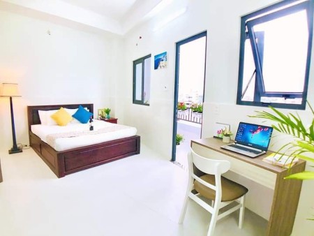 Phòng Studio full nột thất có bancol, 30m2