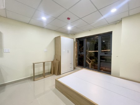Studio full NT cửa sổ lớn ngay khu Lý Phục Man gần ĐH UFM Q7, 30m2