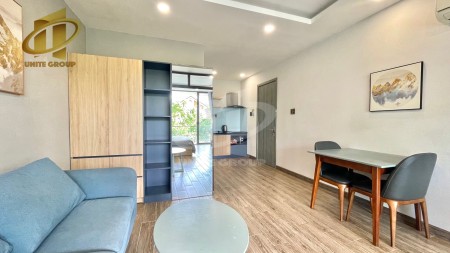 Căn hộ 1PN ban công, tại kdc Nam Long sát bên cầu Tân Thuận Quận 7, 30m2