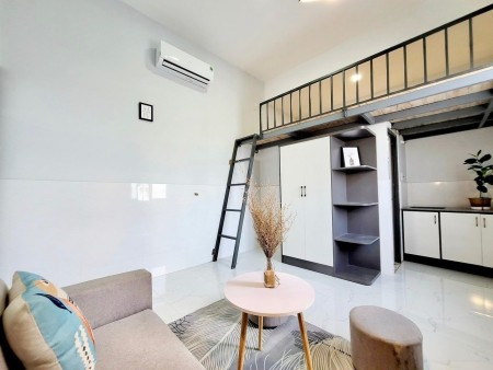 CĂN HỘ CAO CẤP, GÁC CAO THOÁNG, GẦN ĐH VĂN HIẾN, TÂN PHÚ, 30m2