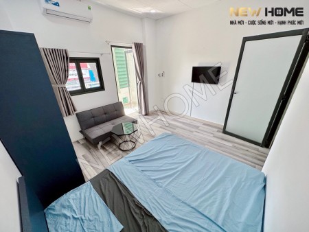 1PN có ban công Q4 dưới chân cầu Nguyễn Văn Cừ, 50m2