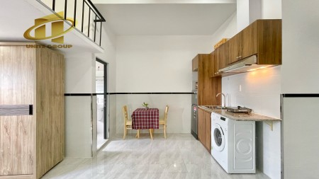 Cho thuê CHDV DUPLEX Full nt ngay Nguyễn Thị Thập Quận 7_gần đh TDT, NTT,UfM, lotte Mart, 45m2