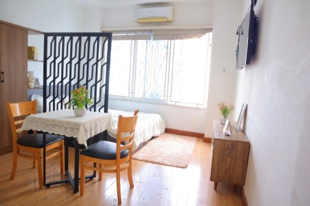 Quận 1 căn hộ Studio cửa sổ lớn gần GEM Center, chợ Tân Định, 30m2