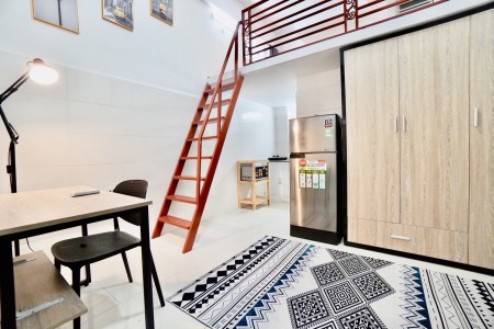 DUPLEX Cửa sổ Hành Lang (35m2) Đường Số 67 Tân Quy Gần Lotte Mart, 35m2