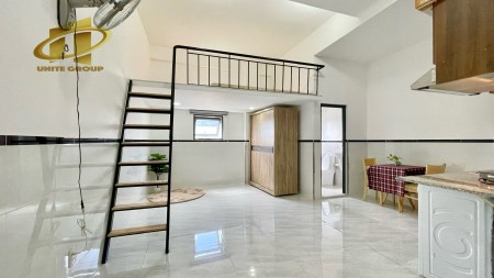 Cho thuê căn hộ duplex full nt ở đc 3-4 người ngay trung tâm quận 7_gần Lotte Mart, đh TDT, NTT, UfM, 50m2