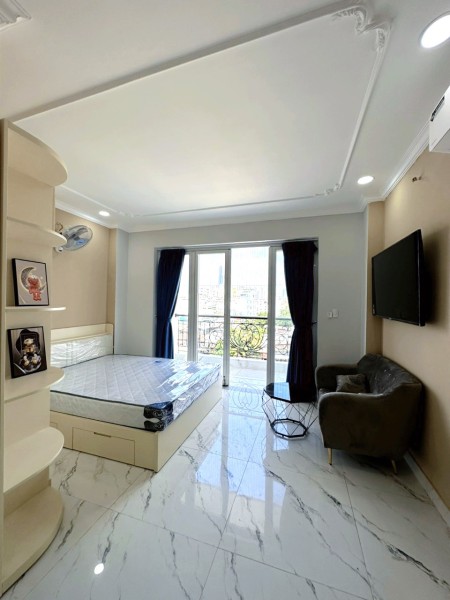 Căn hộ studio có ban công riêng ngay đh Công Thương, Tân Phú, 30m2