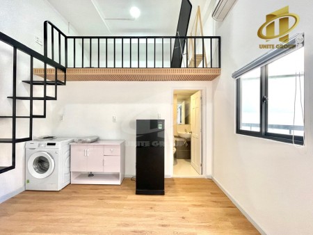 Cho thuê Duplex ban công full NT máy giặt riêng gần KCX_ĐH UFM_TDT_RMIT, 35m2