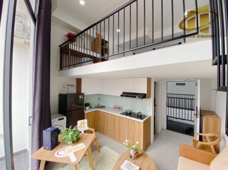Duplex full NT Đ Trần Xuân Soạn, ngay cầu Nguyễn Văn Cừ, UFM, 40m2
