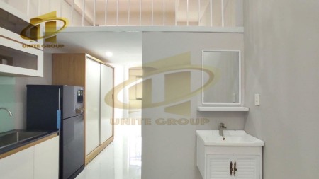 Quận 7 căn hộ Duplex full nội thất cửa sổ thoáng, gần Lotte, UFM,TDTU, 25m2