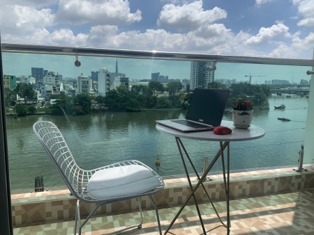 Căn hộ mini bancol lớn view quận 1 - máy giặt riêng Ngay đh UFM quận 7, 35m2