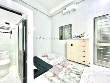 CHO THUÊ CĂN HỘ FULL NỘI THẤT Ở VƯỜN LÀI TÂN PHÚ, 20m2