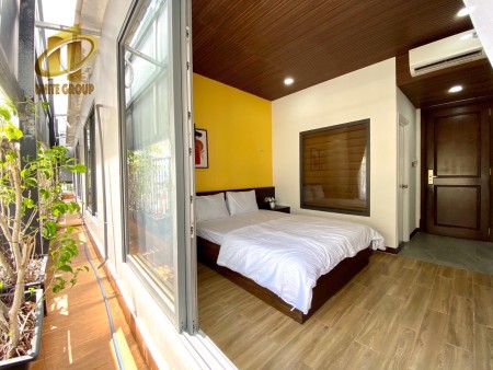 Căn hộ Studio bancon full NT gần LOTTE_KCX_ĐH UFM_TDT_RMIT, 35m2