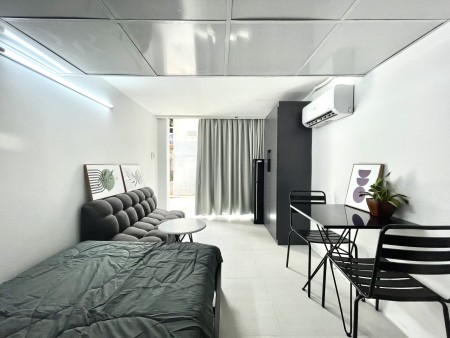 Trống sẵn studio trệt mặt bằng mới xây gần Lotte Kênh Tẻ quận 7, 35m2