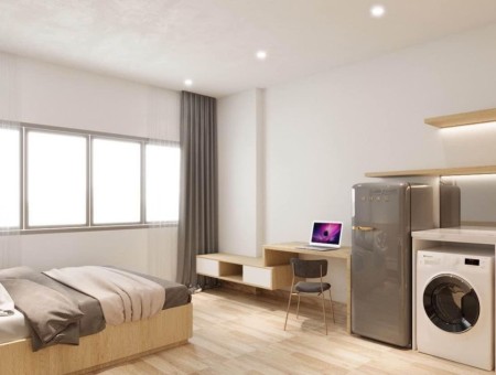 TRỐNG PHÒNG STUDIO CỬA SỔ TRỜI FULL NỘI THẤT Ở ĐƯỢC LIỀN, 45m2