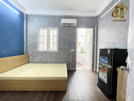 Quận 3 căn hộ Studio ban công đủ nội thất gần bảo tàng chứng tích, 25m2