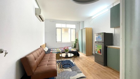 Cho thuê Studio Full nt ngay vòng xoay Trung Sơn _gần đh TDTU, NTT,Lotte mart, 25m2