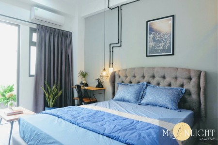 Quận 7 căn hộ Studio cao cấp ban công, máy giặt riêng gần cầu Phú Mỹ, 30m2