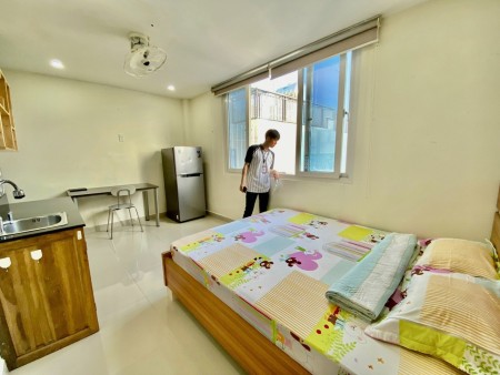 Căn hộ mini cửa sổ mặt tiền full nt Gần Phú mỹ - Phú Mỹ hưng, 40m2