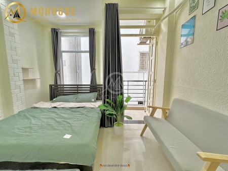 Cho thuê căn hộ cao cấp full nội thất có ban công Trần Khắc Chân Q1, 40m2