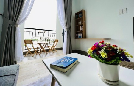 Duplex đầy đủ nội thất sát Quận 4 gần trường UFM, NTTU, !GO, Crescent Mall,..., 50m2