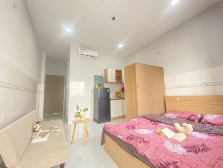 Quận 8 căn hộ Studio cửa sổ ban công giá HSSV ngay cầu Nguyễn Văn Cừ, 25m2