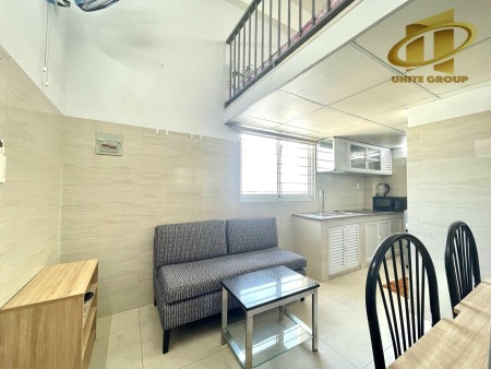 Cho thuê phòng gác full nội thất-WC riêng-gần DH marketing-Quận 7, 35m2