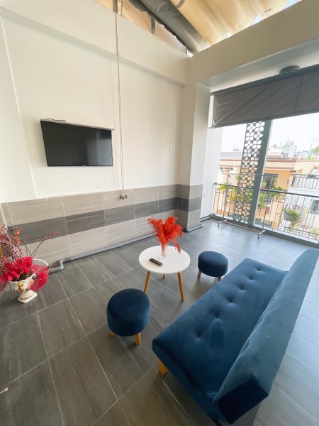 QUẬN 3 CĂN HỘ DỊCH VỤ 2PN, 2WC ban công cửa sổ rộng thoáng gần hồ Con Rùa, 40m2