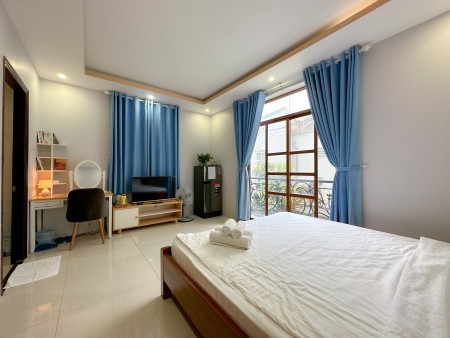 Studio cửa sổ full nội thất có dọn phòng hàng tuần ngay Nam Kỳ Khởi Nghĩa Quận 3, 40m2