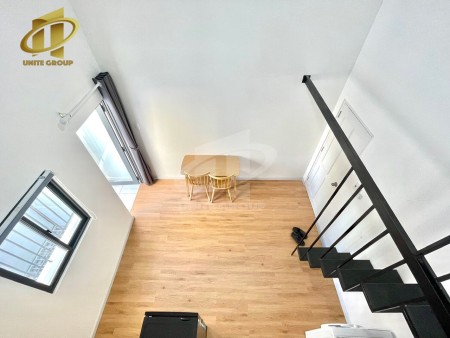 Trống sẵn căn hộ Duplex_ban công_máy giặt riêng_gần cầu Tân Thuận Quận 7, 30m2