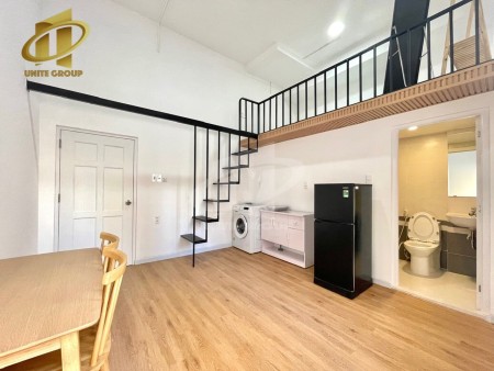 DUPLEX fulll nội thất ban công thoáng mát ở Lý Phục Man, 35m2