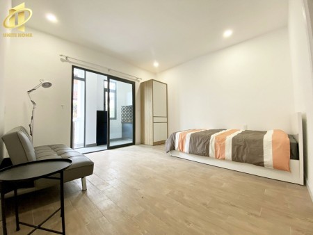 STUDIO BAN CÔNG | TÁCH BẾP MÁY GIẶT RIÊNG GẦN ĐH UFM, KCX TÂN THUẬN Q7, 38m2