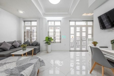 Căn hộ full nội thất ban công cửa sổ Bến Thành Quận 1, 40m2