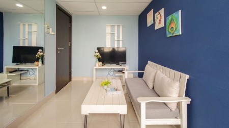 DUPLEX FULL NỘI THẤT CÓ CỬA SỔ RỘNG CÓ THỂ ĐI BỘ QUA TDTU RMIT PHÒNG GYM FREE, 30m2
