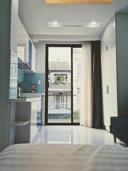 Căn hộ ban công full nt cao cấp ngay KDC PMH Q7, 35m2